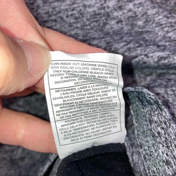 Universal Studios Black & Gray Long Sleeve 1/4 Zip Small Sweater - Picture 7 of 12